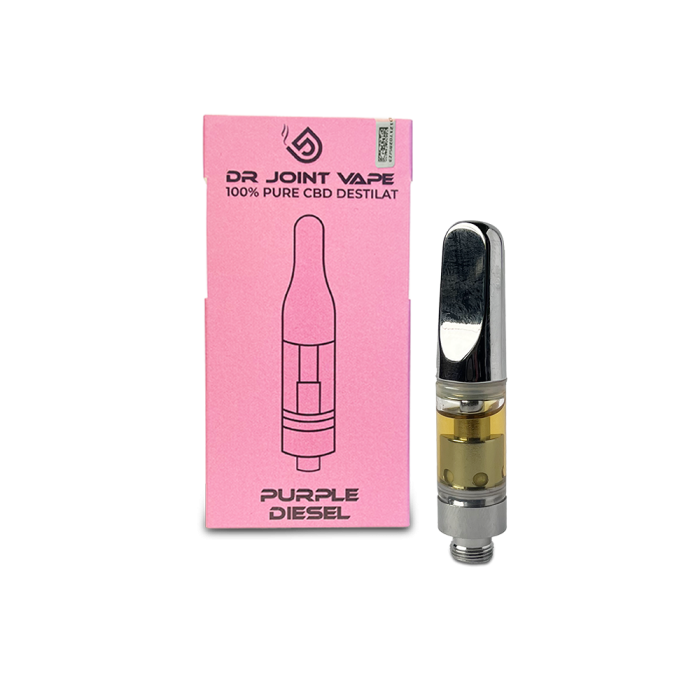 CBD картрідж до вейпа Dr. Joint зі смаком PURPLE DIESEL 0,5 мл