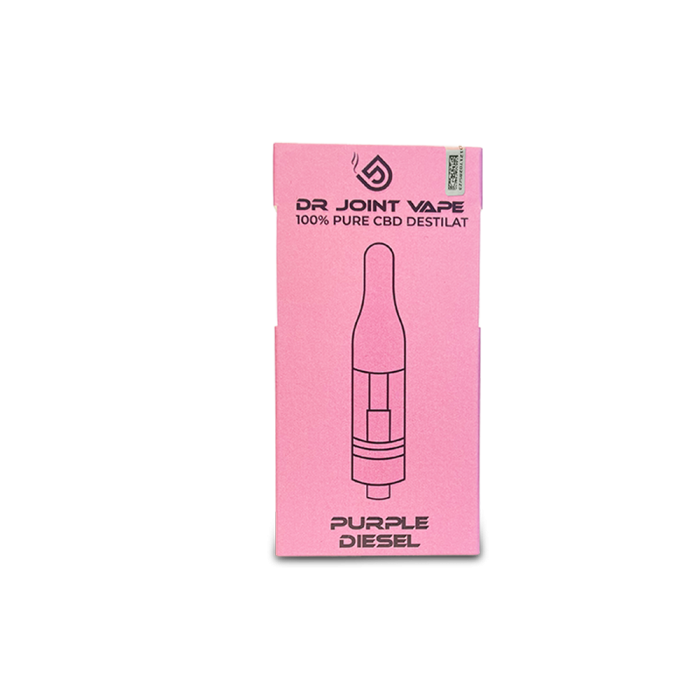 CBD картрідж до вейпа Dr. Joint зі смаком PURPLE DIESEL 0,5 мл