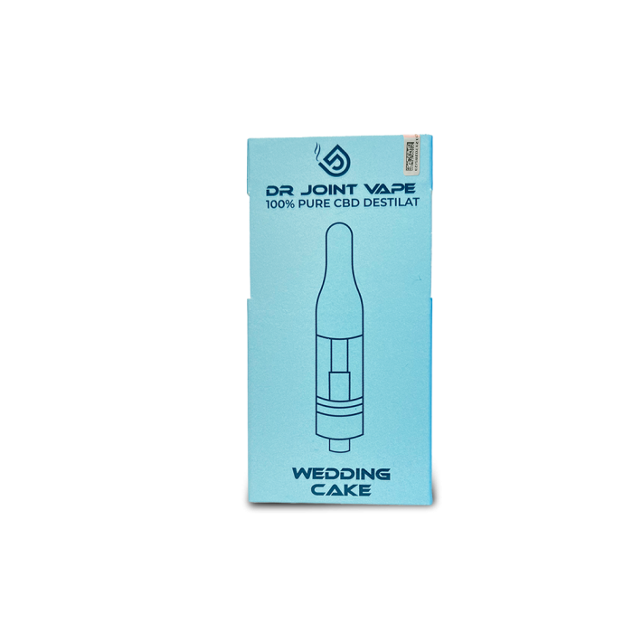 CBD картрідж до вейпа Dr. Joint зі смаком WEEDING CAKE 0,5 мл